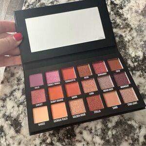 KAB Eyeshadow palette NEW Day + Night orange purple pink brown